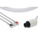 Cables and Sensors C2345S0 Direct-Connect ECG Cable, 3 Leads Snap, Mindray > Datascope Compatible w/ OEM: CB-72316R, 0131-00-0079, 0012-00-1054-02 (DROP SHIP ONLY) (Freight Terms are Prepaid & Added to Invoice - Contact Vendor for Specifics)