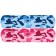 Dukal Corporation 16700 Blue and Pink Camo, 3/4" x 3", Stat Strip®, 100/bx, 12 bx/cs