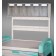 Capsa Healthcare 12087 Ancillary Tilt Front Bin - 5 Bin Unit (DROP SHIP ONLY)