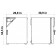 BINDER CBF170UL-120V-O Series CBF - Co2 Incubators, With Hot Air Sterilization And Humidity Regulation, 9640-0020 - Dimension View