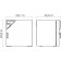 BINDER ED115UL-120V Series ED Avantgarde.Line - Drying And Heating Chambers, With Gravity Convection, 9010-0336 - Dimension View