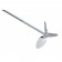 IKA 0477700 R 1385 Overhead Stirrer Accessories, Propeller Stirrer (3 Blades)