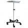 Blickman Industries 0661501000 Mobile Instrument Stand, 5 Leg Base (DROP SHIP ONLY)