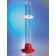 PYREX® VISTA™ 10 mL Single Metric Volumetric and Graduated Cylinders, TC, Plastic Hexagonal Base, Blue Graduations