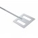 IKA 0739500 R 2311 Overhead Stirrer Accessories, Paddle Stirrers