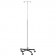 Blickman Industries 0537792000 IV Stand, 2 Hook, 5 Leg Base On Casters (DROP SHIP ONLY)