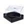 81 way Datamatrix Cryo.s Rack, PC, Black w/High Profile Clear Lik (for 4 ml 127263-2DG)