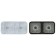 Axelgaard SN2040D Electrode, 2" x 4" Rectangle, Dual Snap, 2/pk, 10 pk/bg, 1 bg/cs