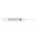 UltiMed, Inc. 63003 Safety Syringe, Detachable Needle, 3mL, 21G x 1 ½", 100/bx