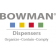Bowman Manufacturing Company, Inc. GL033-0613 Glove Box Dispenser, Triple, Holds Three Boxes of Gloves, Screw Holes For Wall Mounting, White Coated Wire, 16.32"W x 8.16"H x 3.75"D