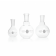 KIMBLE KIMAX 25055-250 Flat Bottom, Short Neck, Boiling Flask, 250mL
