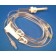 Exel Corporation 29088 IV Administration Set, 15 Drops, Combination Vented/ Non-vented, 2 Y Injection Sites, Option Lock, Roller Clamp, 2 Occlusion Clamps, 105" Tube, 50/cs (60 cs/plt)