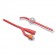 Coude Foley Catheter, 5cc, 2-Way, Red Latex, 22FR, 17"L, 12/ctn (Continental US Only)