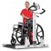 Detecto 6550 Wheelchair Scale, Portable, Digital, Folding Column, 1000 lb x .2 lb, 32" x 36" (DROP SHIP ONLY)