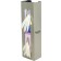 Bowman Manufacturing Company, Inc. GS-108 Glove Box Dispenser, Double, Space Saver, Holds Two Boxes of Gloves (End-to-End), Two-Way Keyholes For Vertical or Horizontal Wall Mounting, Stainless Steel, 5  5/8"W x 20"H x 3 15/16"D (Made in USA)