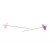 Myco Medical TUFW17G351 Fixed Wing Needle, 17G x 3½", Violet, 25/bx, 4 bx/cs (Not Available for sale into Canada)
