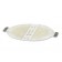 3M Health Care 90023 Hydrocolloid Dressing, 4" x 4¾" Dressing, 5" x 6" Overall, Oval, 10/bx, 6 bx/cs (Continental US+HI Only)
