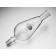 Corning 2158-500FO PYREX® 500 mL Kuderna-Danish Replacement Flask with Hooks
