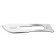 Cincinnati Surgical Company 01SM19 Blade, Swann Morton, Stainless Steel, Size 19, Sterile, 100/bx (DROP SHIP ONLY)