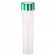 230810 CellTreat 0.5mL Screw Top Micro Tube and Cap, Self-Standing, Grip Band, Green Grip Cap With Integrated O-Ring, Sterile (500/Case)