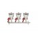 Cytiva 10444835 Multiple Filtration Apparatus, Six-Place Filtration, Stainless Steel 500mL, 47/50mm, AS610/3, Support Screen