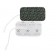 Richmar 400-889 SuperStim Electrodes, 5cm x 9cm (2 x 3.5), Rectangle, Cloth,  4/pk, 10 pk/bg, 1 bg/cs  (US Only)