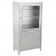 Blickman Industries 1517953000 Kay Cabinet 30"W x 58"H x 16"D, (1) Glass Upper Door, (1) Solid Lower Door, (2) Stainless Steel Shelves (DROP SHIP ONLY)