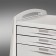 Capsa Healthcare UG-AM10HB-LC Upgrade, Am Handle Both, Light Creme, Standard Cart (DROP SHIP ONLY)