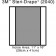 3M Health Care 2040 Incise Drape, Overall 14" x 16", Incise 11" x 16", 10/bx, 4 bx/cs (Continental US+HI Only)
