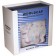 Bowman Manufacturing Company, Inc. BB-034 Bouffant/ Shoe Cover Dispenser, Holds One Box of Bouffant Caps or Shoe Covers, White Powder Coated Steel, Keyholes For Wall Mounting, 10 1/16"W 10"H x 5 5/16"D (Made in USA)