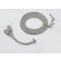 TIDI Products, LLC 8235NCS Phone Plug Y-Adapter, 1/4", 12ft Cord (Continental US + HI Only)