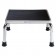 Blickman Industries 1021251640 Step Stool 1250, Chrome w/o Handrail w/Mounting Holes (DROP SHIP ONLY)
