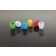 Simport Scientific T401-10N Tube Plug Cap, 17mm, Polyethylene, Natural, 1000/bg, 4 bg/cs