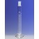 Corning 3012-50 PYREX® 50 mL Single Metric Scale Cylinders, 24/40 Standard Taper Outer Joint, White Graduations, TC