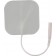 Compass Health EF2020WF2 Compass Electrodes, Reusable, Square, White, Foam, Foil Packaging, 2" x 2", 4/pk