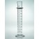 Corning 3026-500 PYREX® Double Metric Scale, 500 mL Class A Graduated Cylinder, TD