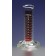 Corning 3044-50 PYREX® 50 mL Low Form Single Metric Scale Cylinders, Double Pourout, Lifetime Red™, TC