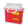 BD 305517 Sharps Collector, 5.4 Qt, Next Generation, Counter Balanced Door, Red, 20/cs (12 cs/plt) (Continental US Only) (Drop Ship Requires Pre-Approval)  <strong style="color:red">Max weekly quantity allowed: 15</Strong>