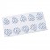 ECG Electrode, Diagnostic, Snap, Foam, 10/sheet, 10 sheet/pk, 10 pk/cs (Continental US Only)