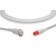 Cables and Sensors IC-DT1-BD0 IBP Adapter Cable BD Connector, Mindray > Datascope Compatible w/ OEM: 040-000053-00 (DROP SHIP ONLY) (Freight Terms are Prepaid & Added to Invoice - Contact Vendor for Specifics)