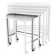 Blickman Industries 0137826000 Nested Table 32"W x 34"H x 16"D (DROP SHIP ONLY)