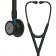 3M Health Care 6201 Stethoscope, Black Finish Chestpiece, Black Tube, Blue Stem and Black Headset, 27" (Continental US+HI Only) (Littmann items are only available for sale online by distributors authorized by 3M Littmann)