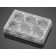 Corning 354402 Corning® BioCoat® Fibronectin 6-well Clear Flat Bottom TC-Treated Multiwell Plate, with Lid, 5/Case