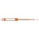 Medical ID Solutions 7245 Wristband, Adult, Insert, Self Adhesion, Tri-Laminate, Orange, 250/bx