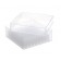 81 position Cryo Storage Box for 1 & 2 mL Cryo.s, PP, 9x9, Natural w/Natural lid