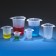 3643 Globe Scientific Tri-Corner,Polypropylene, 400 mL, 109 mm Height, 85 mm O.D. (Case of 100)
