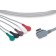 Cables and Sensors LC5-98S0 ECG Telemetry Leadwire, 5 Leads Snap, GE Healthcare Compatible w/ OEM: 2008594-001 (DROP SHIP ONLY) (Freight Terms are Prepaid & Added to Invoice - Contact Vendor for Specifics)