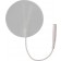 Compass Health EF2000WF2 Compass Electrodes, Reusable, Round, White, Foam, Foil Packaging, 2", 4/pk