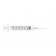 UltiMed, Inc. 63006 Safety Syringe, Detachable Needle, 3mL, 23G x 1", 100/bx