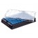 Rack with 96 blue-capped 300µl Cryo.s, Datamatrix barcode (generic 2D sequence), sterile
